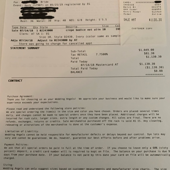 Wedding Dress - Picture 3 of 8